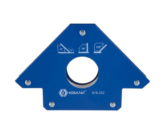 Угольник магнитный Стрелка (120 мм; 3 угла; до 34 кг) КОБАЛЬТ 918-252 – изображение 2