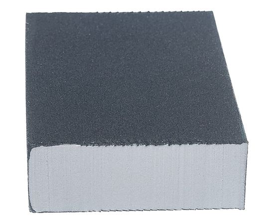 Губка шлифовальная «МАСТЕР» четырехсторонняя (100х68х26 мм; Р320; SiC) Зубр 35612-320 – изображение 3