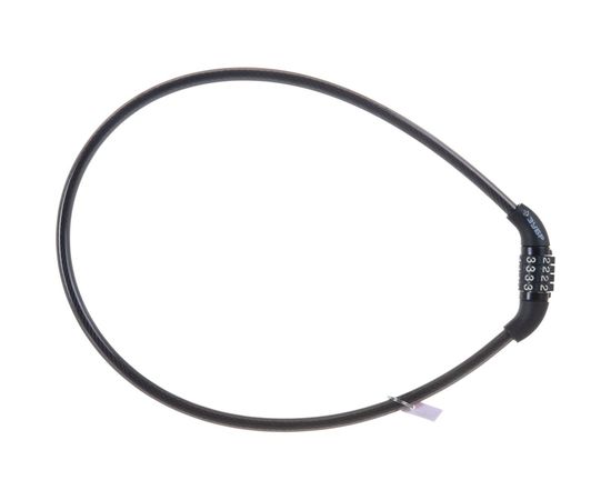 Тросовый кодовый Замок Зубр Стандарт с неизменяемым кодом длина троса 650 мм d мм 37267-65 – изображение 3