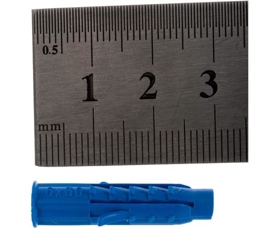 4-х распорный дюбель ГОСКРЕП усы+шипы 6х30 полипропилен 30 шт., подвес 4-0010950 – изображение 3