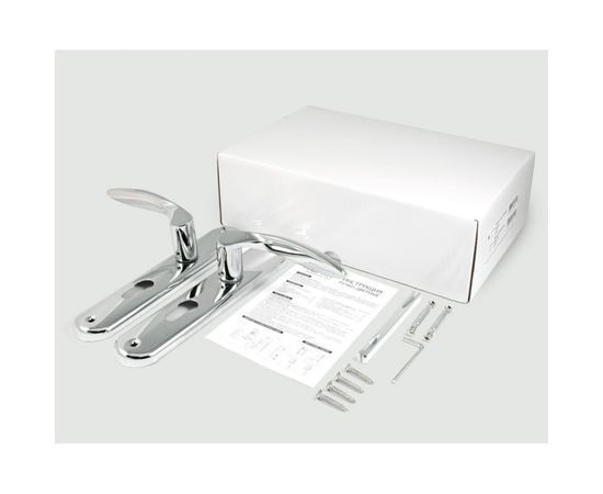 Дверная ручка на планке НОРА-М NEW 100-55 мм золото 16896 – изображение 3