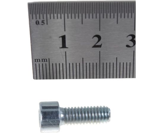 Болт с цилиндрической головкой и внутр. шестигр. Метизный двор 6x16 DIN 912. 12 шт. 4607173906342 – изображение 3