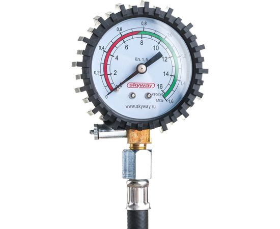Бензиновый гибкий компрессометр со шлангом в защитном чехле SKYWAY S07901005 – изображение 4