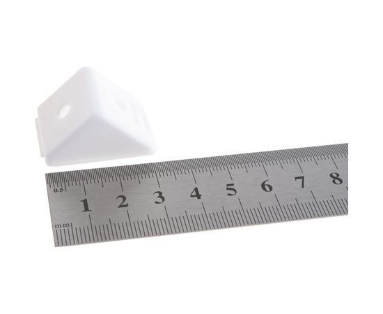 Мебельный уголок с шурупом Невский Крепеж белый 6 шт. 822881 – изображение 4