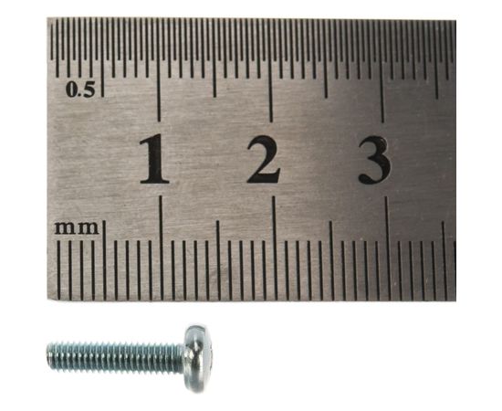 Винт с полуцилиндрической головкой Метизный двор 3x12 DIN 7985. 30 шт. 4607173906649 – изображение 4