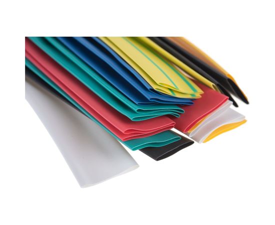 Набор термоусаживаемых трубок DORI ТУТ 12/6 21 шт, 100мм 45182 – изображение 4