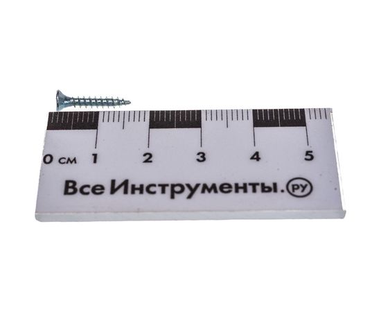 Универсальный шуруп с потайной головкой ЕВРОПАРТНЕР Zn 2,5х16 60шт. 14 1272 1 – изображение 4