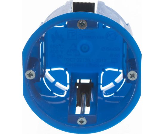 Углубленная установочная коробка Промрукав ГСК 80-0610 безгалогенная HF 68х60 80-0610 – изображение 4