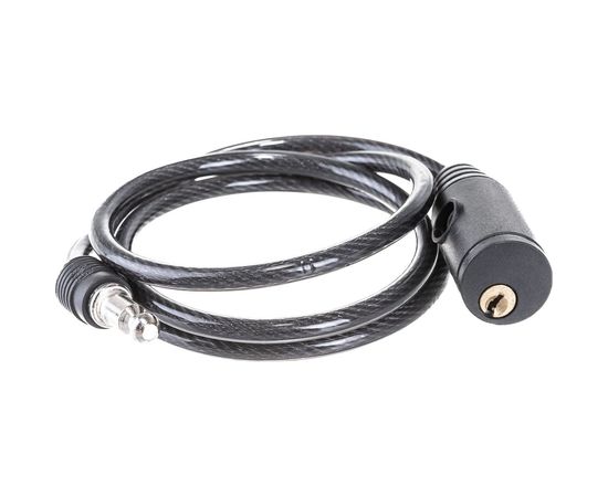 Тросовый замок Зубр Стандарт 2 ключа в комплекте длина троса 950 мм d 6 мм 37269-95 – изображение 4