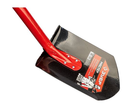 Штыковая лопата МАСТЕР, стальной черенок, с рукояткой, ЗУБР 39523 – изображение 6