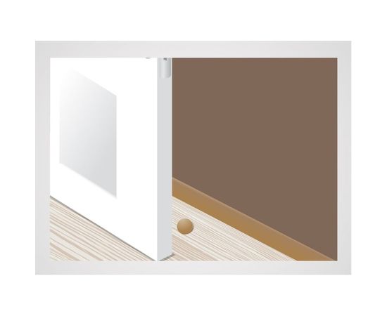 Комплект дверного ограничителя ЕВРОПАРТНЕР TSM темно-коричневый 87577 – изображение 6