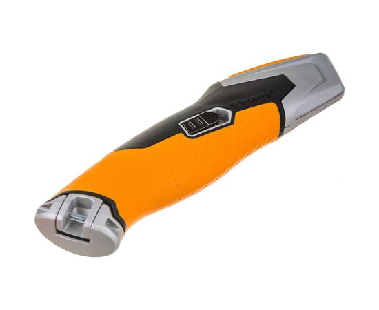 Строительный нож с выдвижным сменным лезвием Fiskars CarbonMax 1027223 – изображение 7