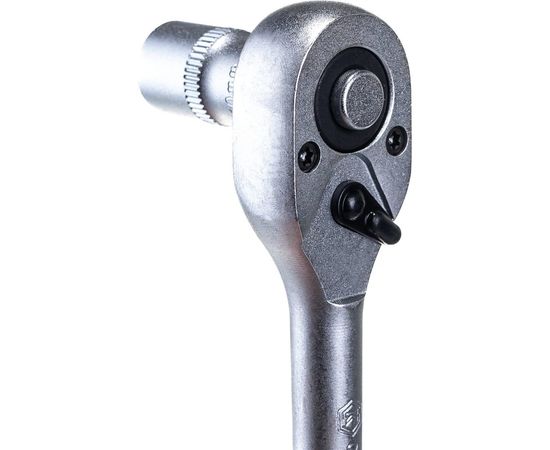 Набор торцевых головок с трещоткой КОБАЛЬТ 1/4 Cr-V 46 предметов 791196-46:2901 – изображение 9