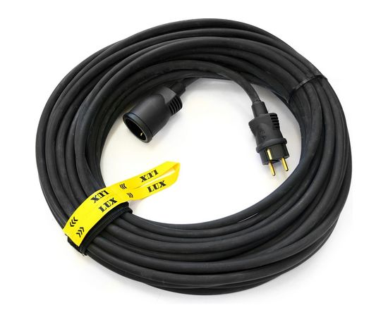Силовой удлинитель б/катушки LUX 30030 УС1-Е-30 КГ 3x2.5 30м, 16А, 1 розетка с з/к 4606400419341 