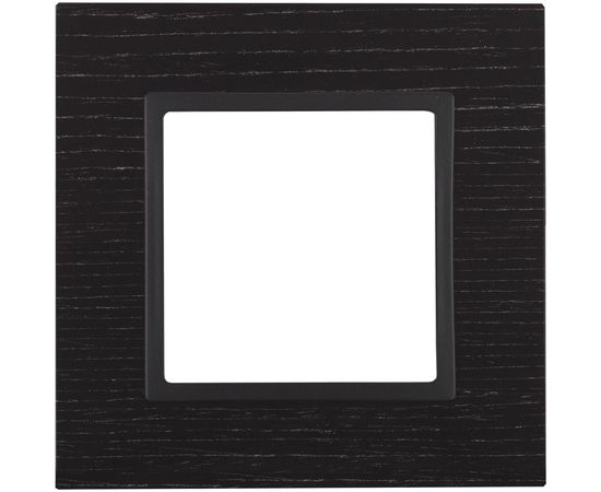 Рамка ЭРА 14530105 на 1 пост, Elegance, черное дерево Б0034565 