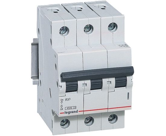 Автоматический модульный выключатель Legrand 3п C 40А 4.5кА RX3 Leg 419712 1199892 