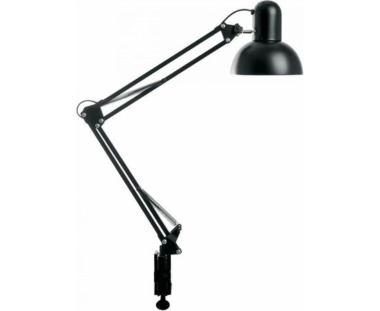 Настольный светильник FERON под лампу E27, max 60W, 230V на струбцине, черный, DE1430 24233 