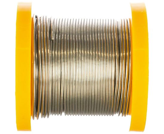 Припой ПОС 61 (1 мм; 100 г; трубка с канифолью) Gigant SP-001 