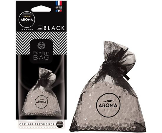 Полимерный ароматизатор AROMA CAR PRESTIGE BAG Black 92512 