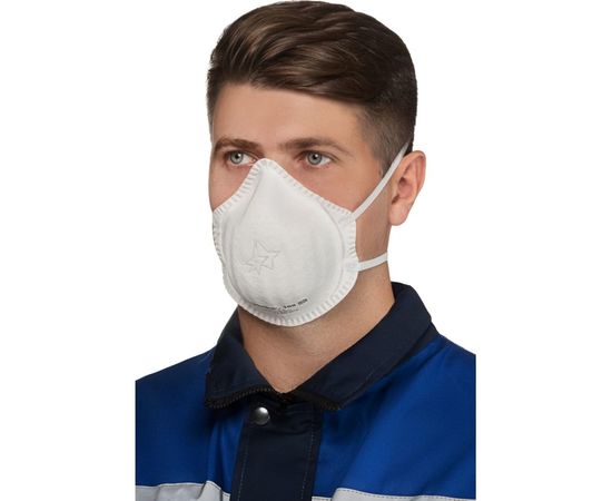 Полумаска из комбинированного материала ЮЛИЯ Юлия-109 