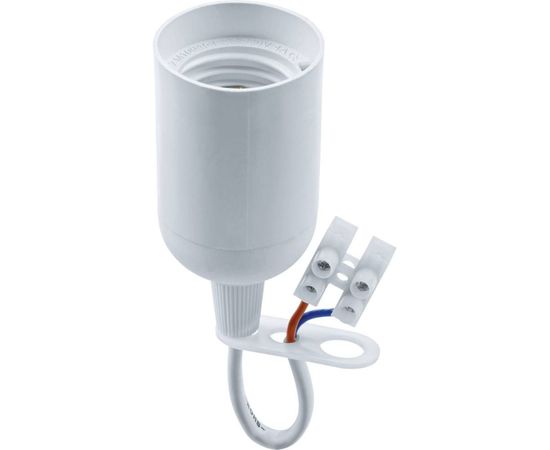 Электрический патрон Navigator 71 287 NLH-P-F-WH-E27-TB пластиковый белый с КЗВ 71287 