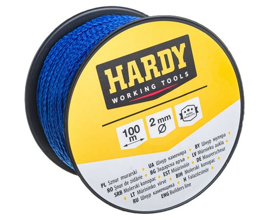 Шнур каменщика HARDY 2х100м 0720-361020 