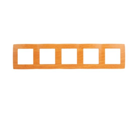 Рамка ЭРА 12500507 на 5 постов, ольха Б0014787 