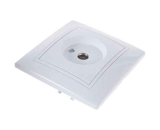 Телевизионная розетка LEZARD MIRA оконечная белый с белой вставкой 701-0202-130 – изображение 2