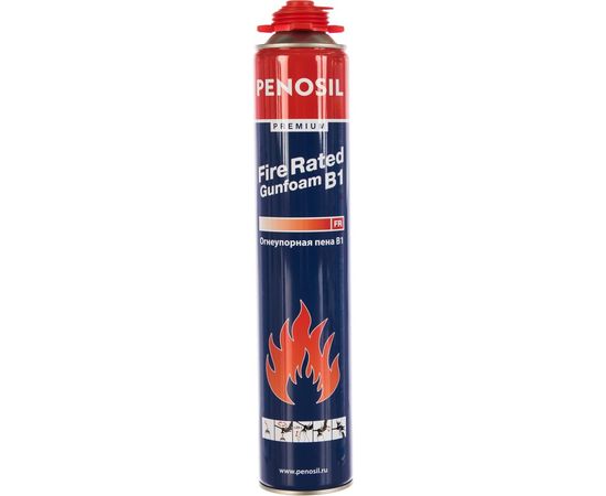 Огнеупорная профессиональная монтажная пена Penosil Premium Fire Rated Gunfoam B1 720 ml A1525Z – изображение 2