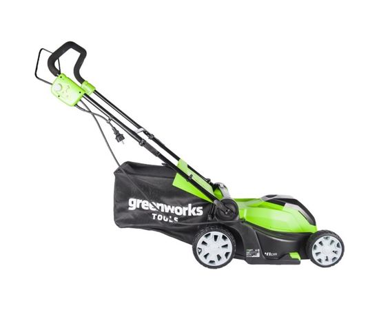 Электрическая газонокосилка Greenworks GLM1241 2505207 – изображение 2