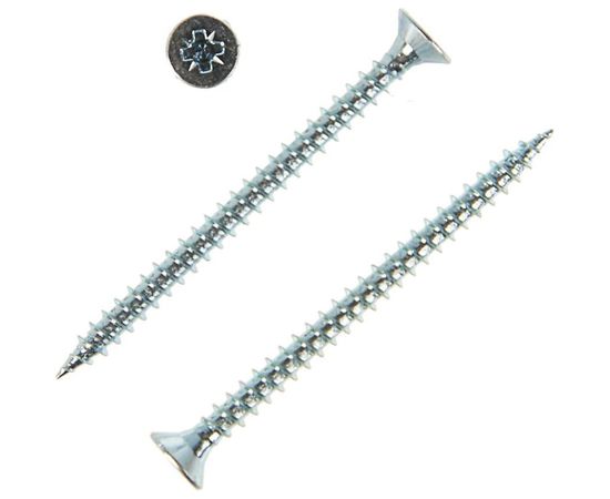 Универсальный саморез Tech-Krep 40х3,0 мм 200 шт оцинкованный, коробка с окном 102166 – изображение 2