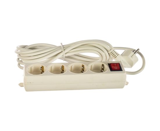 Удлинитель 4р 16А 5м с выключателем и заземлением Гарнизон ELB-G4-W-5 – изображение 2