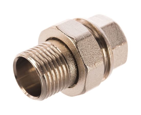 Сгон FV-PLAST FV-Brass американка, прямая ВР-НР 1/2 AA465000012 – изображение 2