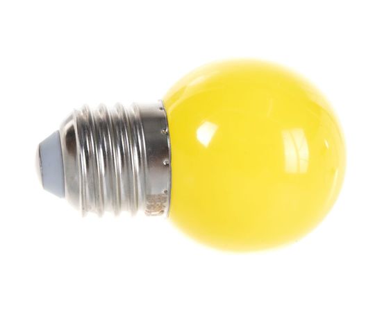 Декоративная светодиодная лампа Volpe LED-G45-1W/YELLOW/E27/FR/С UL-00005649 – изображение 2
