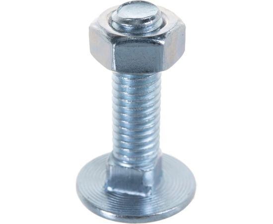 Мебельный болт Tech-Krep DIN603 оцинк. М8х30 с гайкой 6шт 108767 – изображение 3