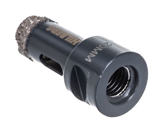 Коронка алмазная по керамике и керамограниту Super Hard (20 мм; M14) Hilberg HH620 – изображение 3