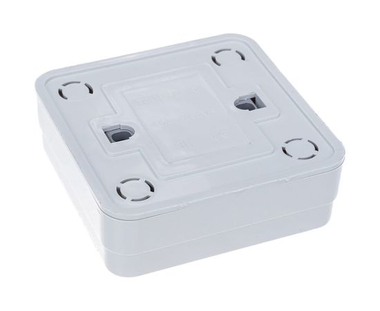 Одноклавишный выключатель TDM открытой установки с подсветкой, белый Ладога SQ1801-0009 – изображение 3