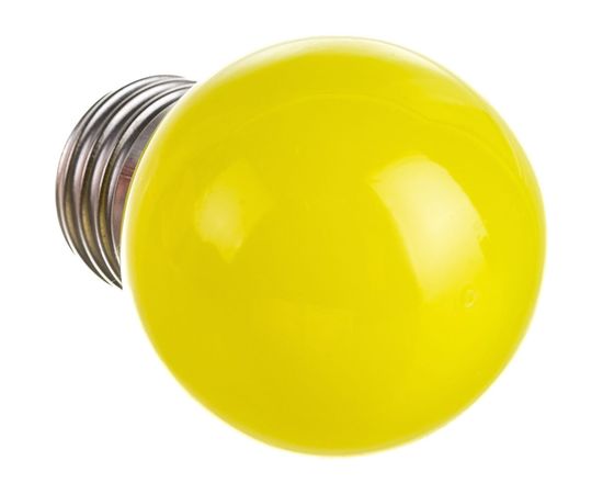 Декоративная светодиодная лампа Volpe LED-G45-1W/YELLOW/E27/FR/С UL-00005649 – изображение 4