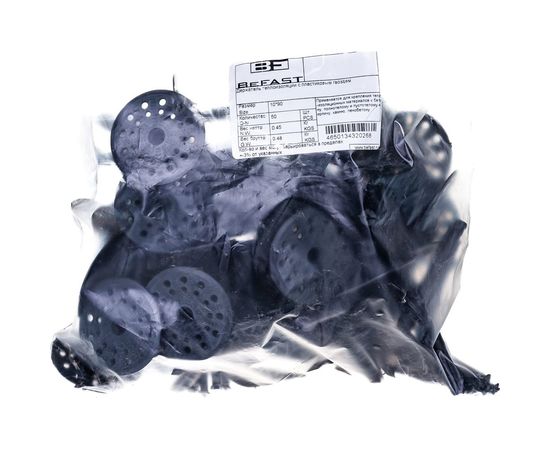 Держатель теплоизоляции с пластиковым гвоздем BEFAST 10х90 50 шт. IZO1009050S – изображение 4