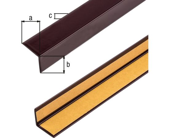 Самоклеящийся уголок GAH ALBERTS алюминий, лесные ягоды, 17.8x18x1.8 мм 434250 – изображение 4