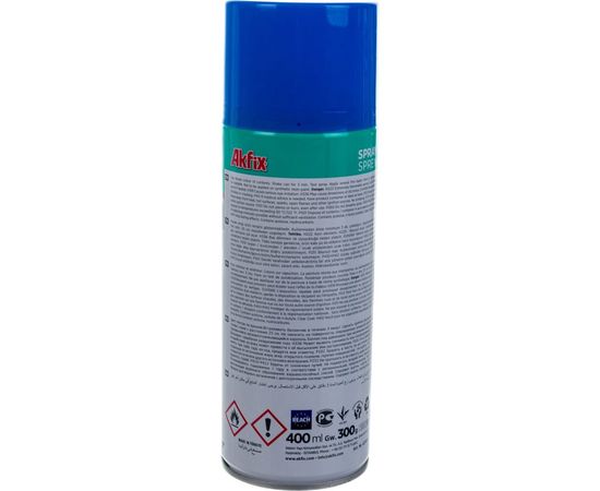 Аэрозольная акриловая краска Akfix RAL 5017 синяя 400 мл 423031 – изображение 4