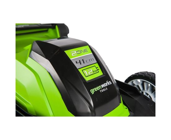 Электрическая газонокосилка Greenworks GLM1241 2505207 – изображение 5