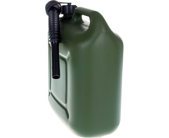 Канистра для ГСМ вертикальная, 10 л пластиковая, усиленная STELS 53126 – изображение 5