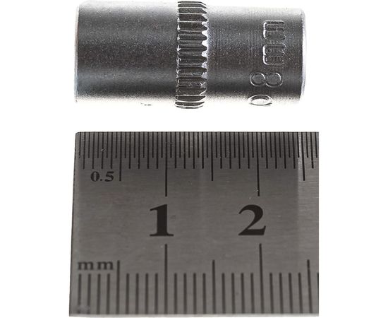 Головка торцевая 8 мм, 1/4" АвтоDело 39278 14693 – изображение 5