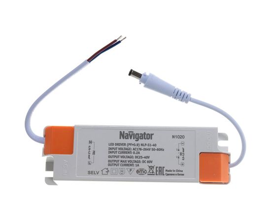 Драйвер Navigator ND-P40-1000mA-IP40 61547 – изображение 5