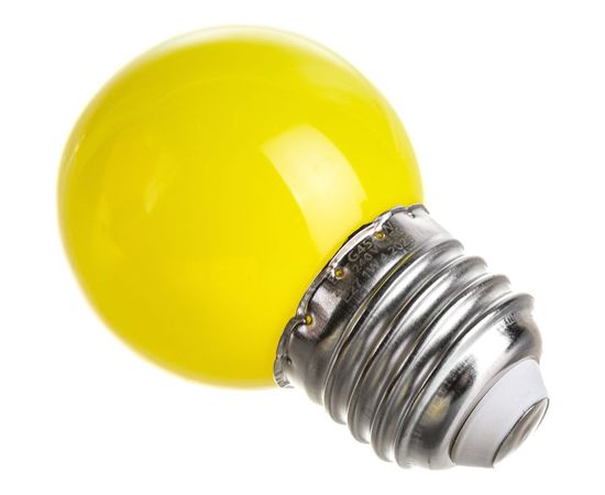 Декоративная светодиодная лампа Volpe LED-G45-1W/YELLOW/E27/FR/С UL-00005649 – изображение 5