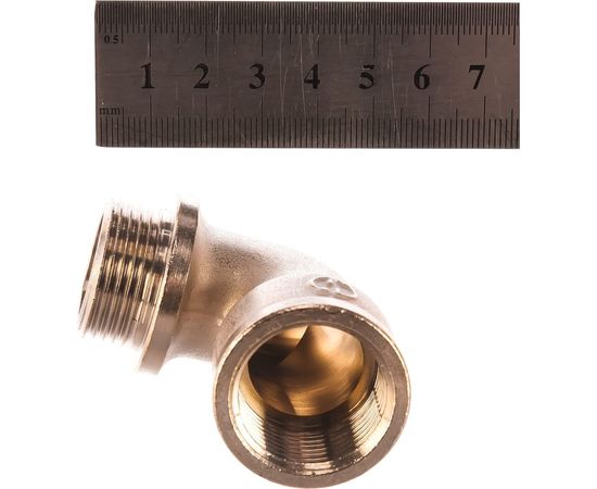 Никелированный угольник с упором STOUT НВ 3/4 RG008Q0QSSU9B3 – изображение 5