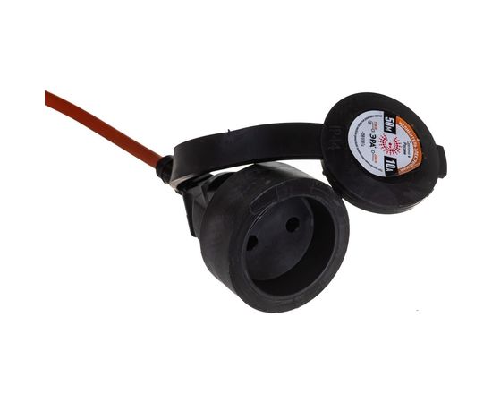 Силовой удлинитель ЭРА RPx-1-2x1.5-50m на пластиковой катушке, без заземления, 1 гнездо, 50 метров, ПВС 2x1.5, 2/36 Б0046835 – изображение 6