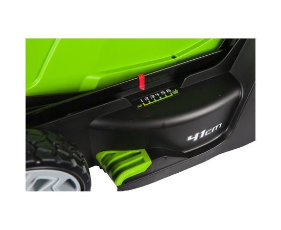 Электрическая газонокосилка Greenworks GLM1241 2505207 – изображение 7