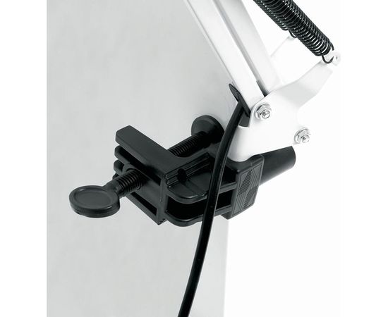 Настольный светильник FERON под лампу E27, max 60W, 230V на струбцине, черный, DE1430 24233 – изображение 7